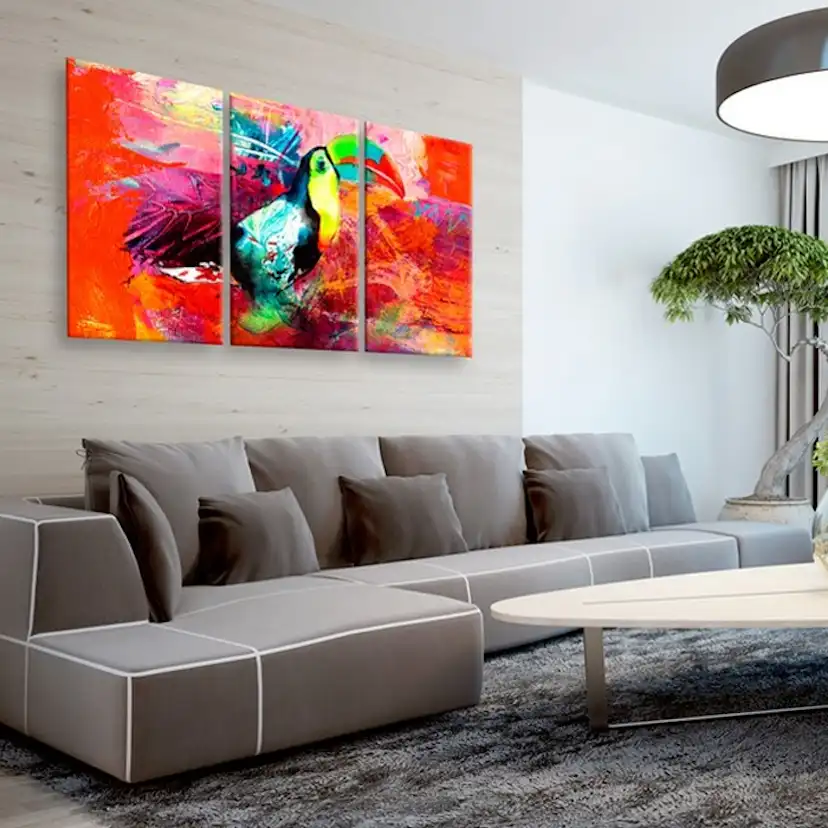 Tavla Arkiio Colourful Toucan