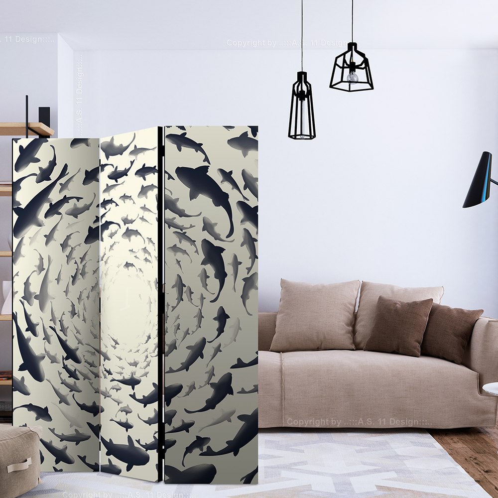 Rumsavdelare Arkiio Fish Swirl 135x172 cm