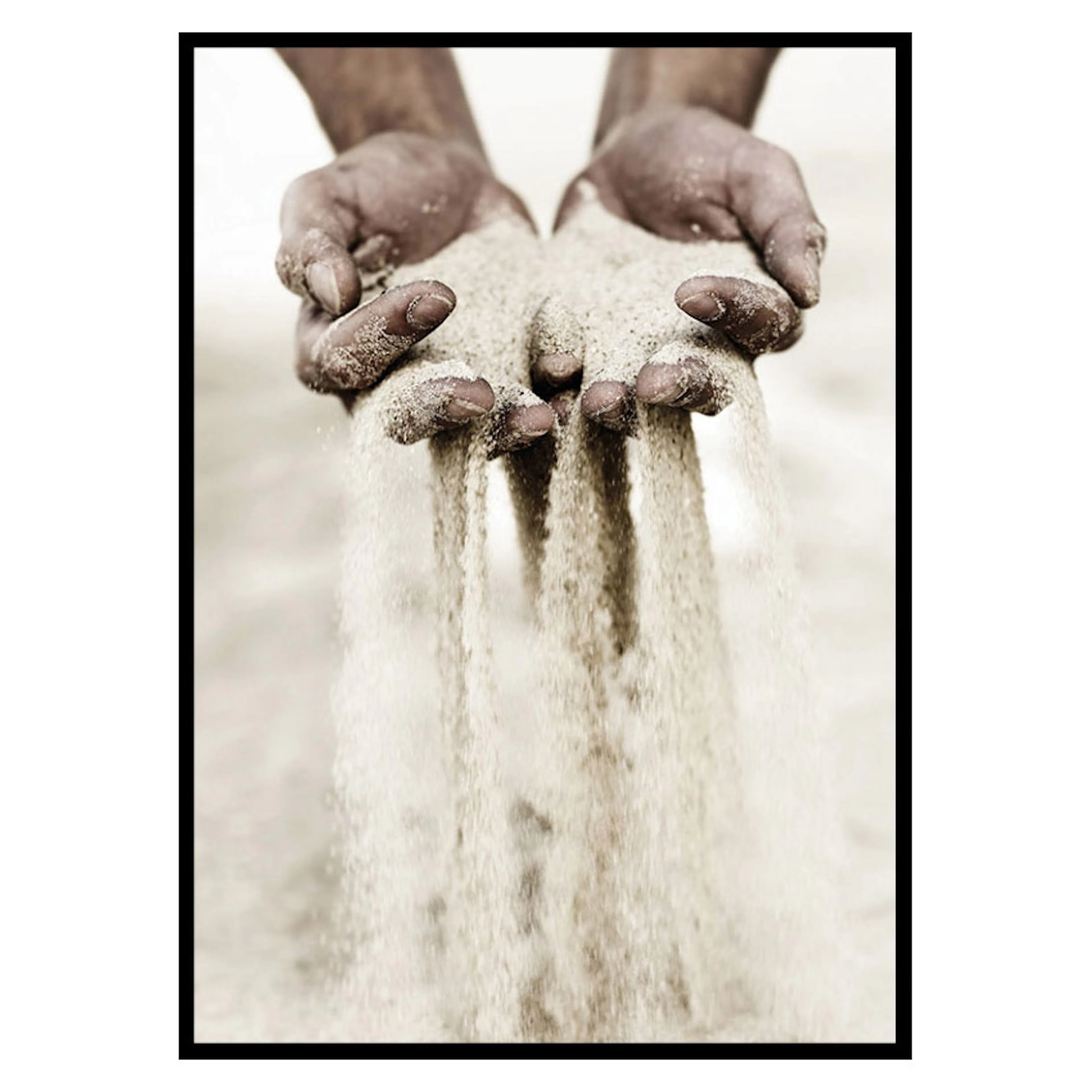 Poster Gallerix Slipping Sand