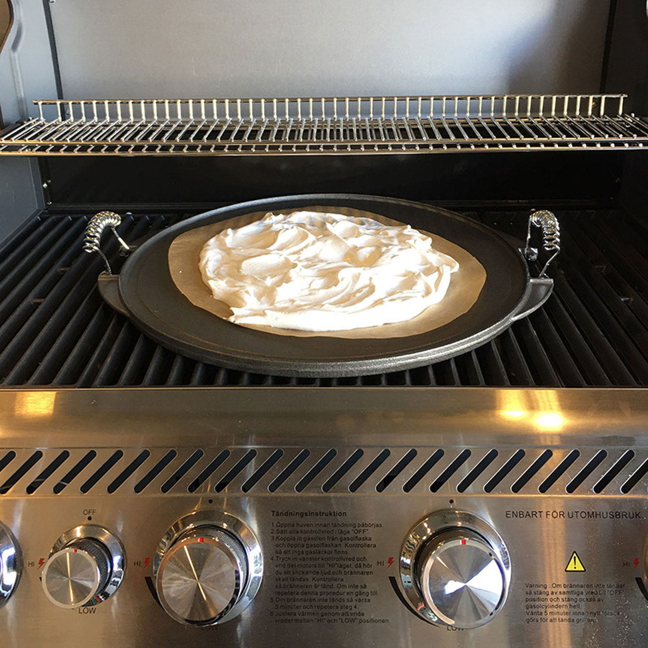 Grillpanna Gjutjärn 43 cm