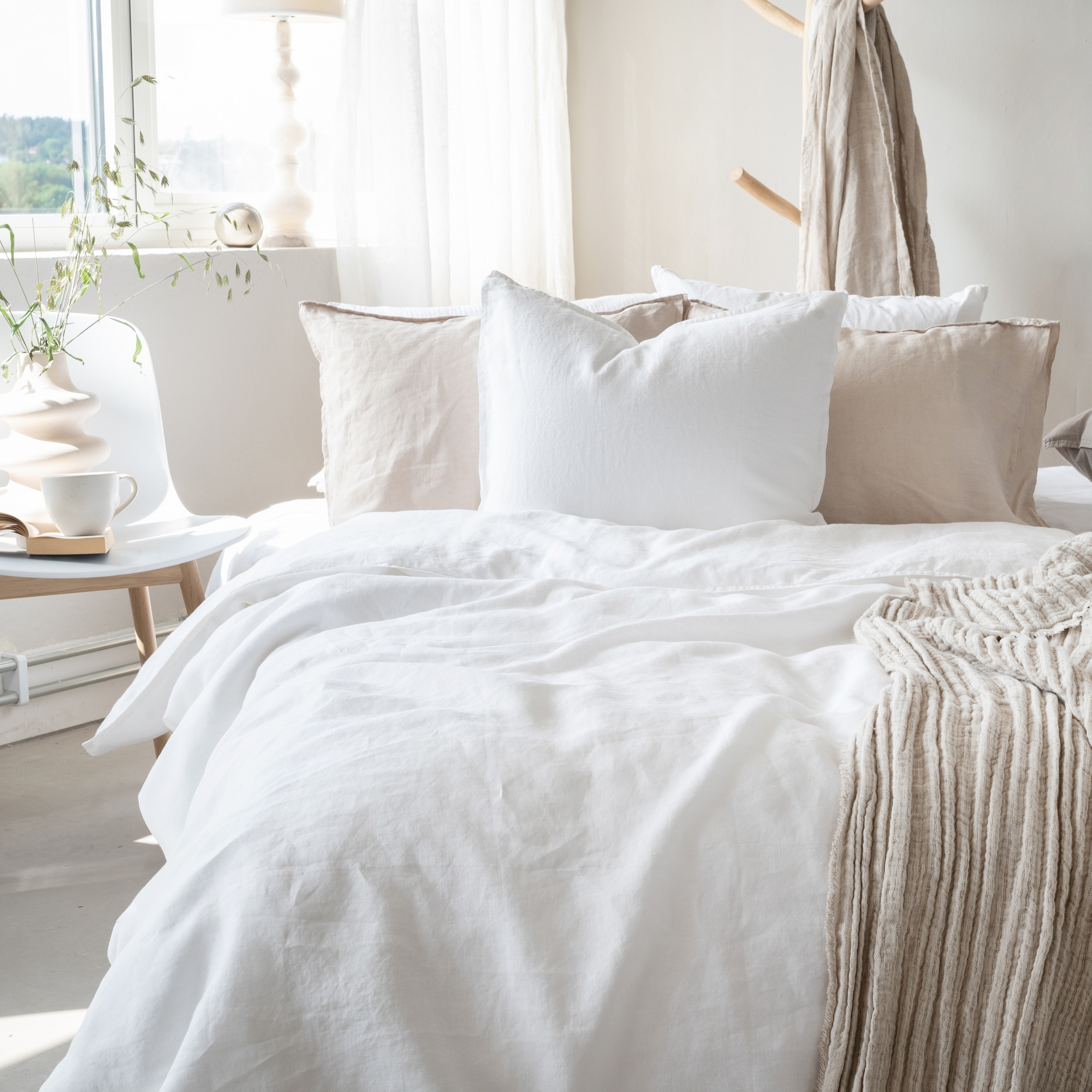 Påslakanset Borganäs of Sweden Linne Dubbelsäng