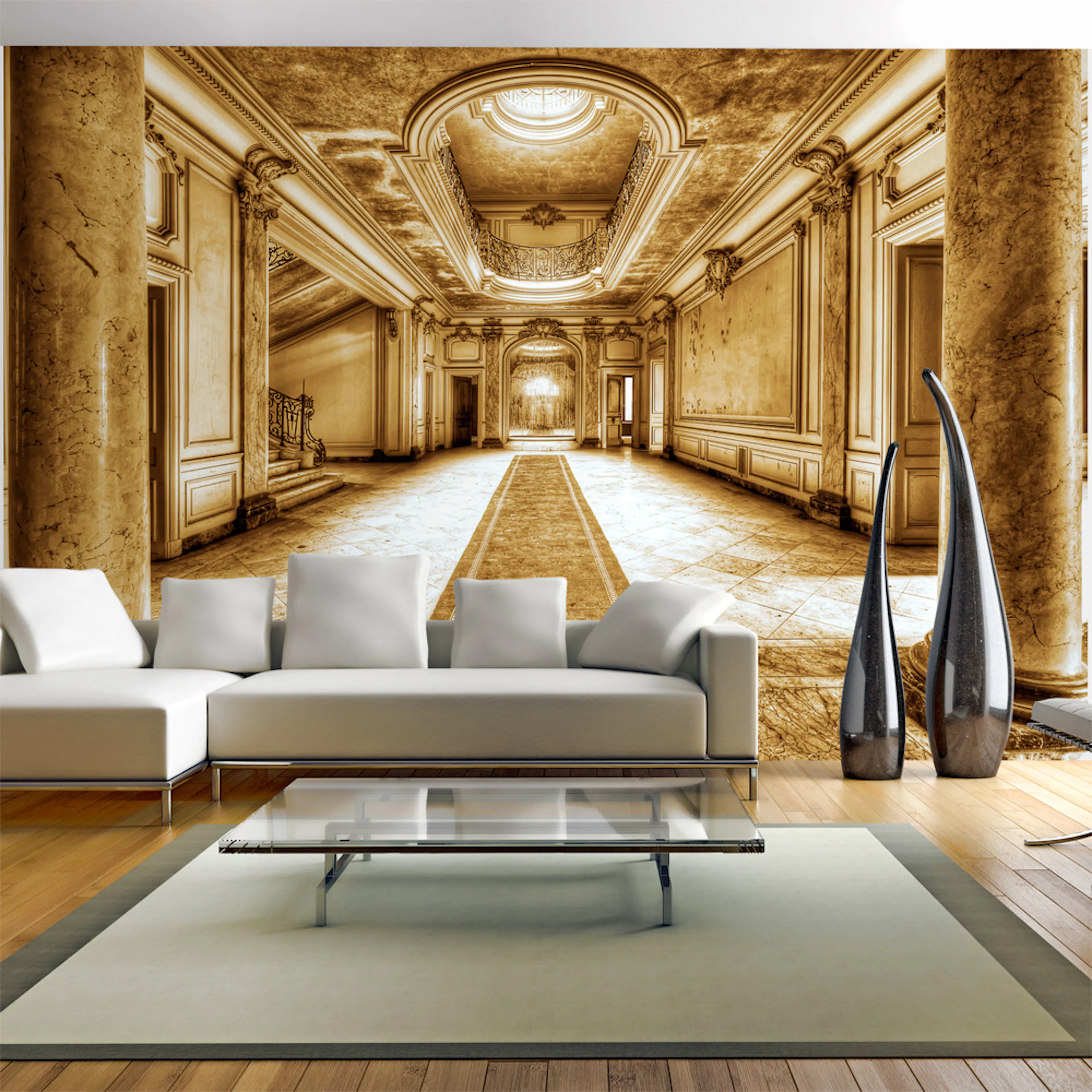 Fototapet Arkiio Mystery Marble Sepia