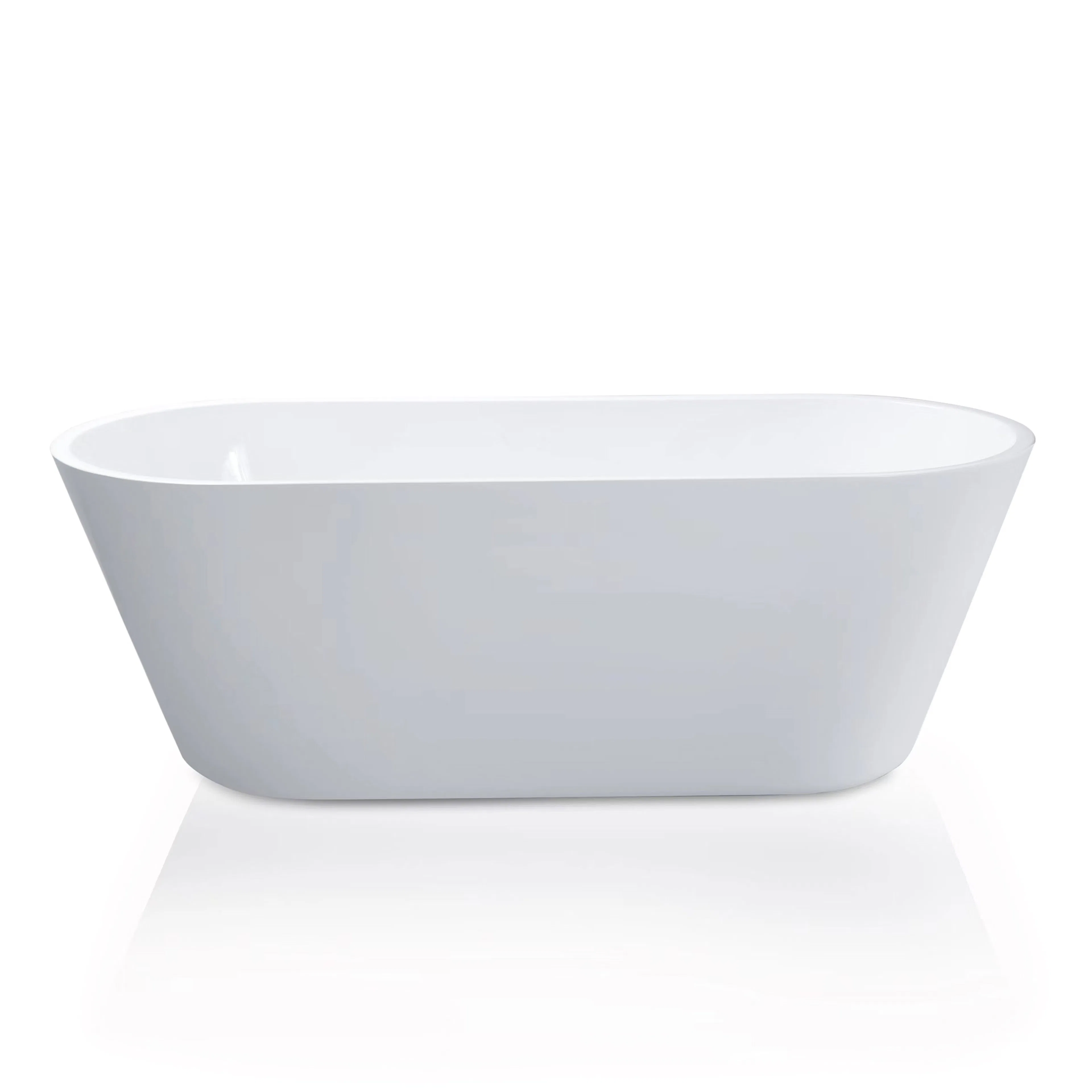 Lykke Badkar Polar Deluxe 1700x750x580mm, vit Längd: 1700 mm