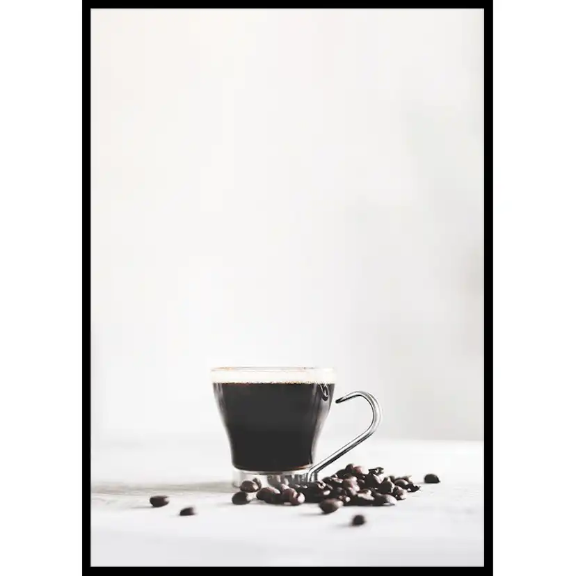 Poster Gallerix Coffee In Glass