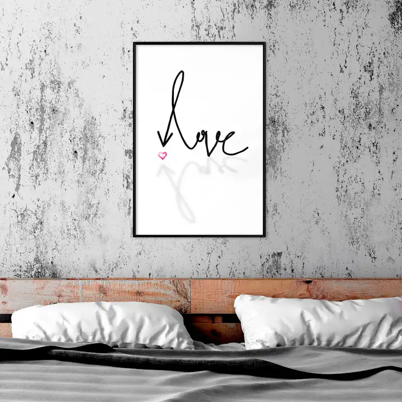 Poster Artgeist Affisch This is Love