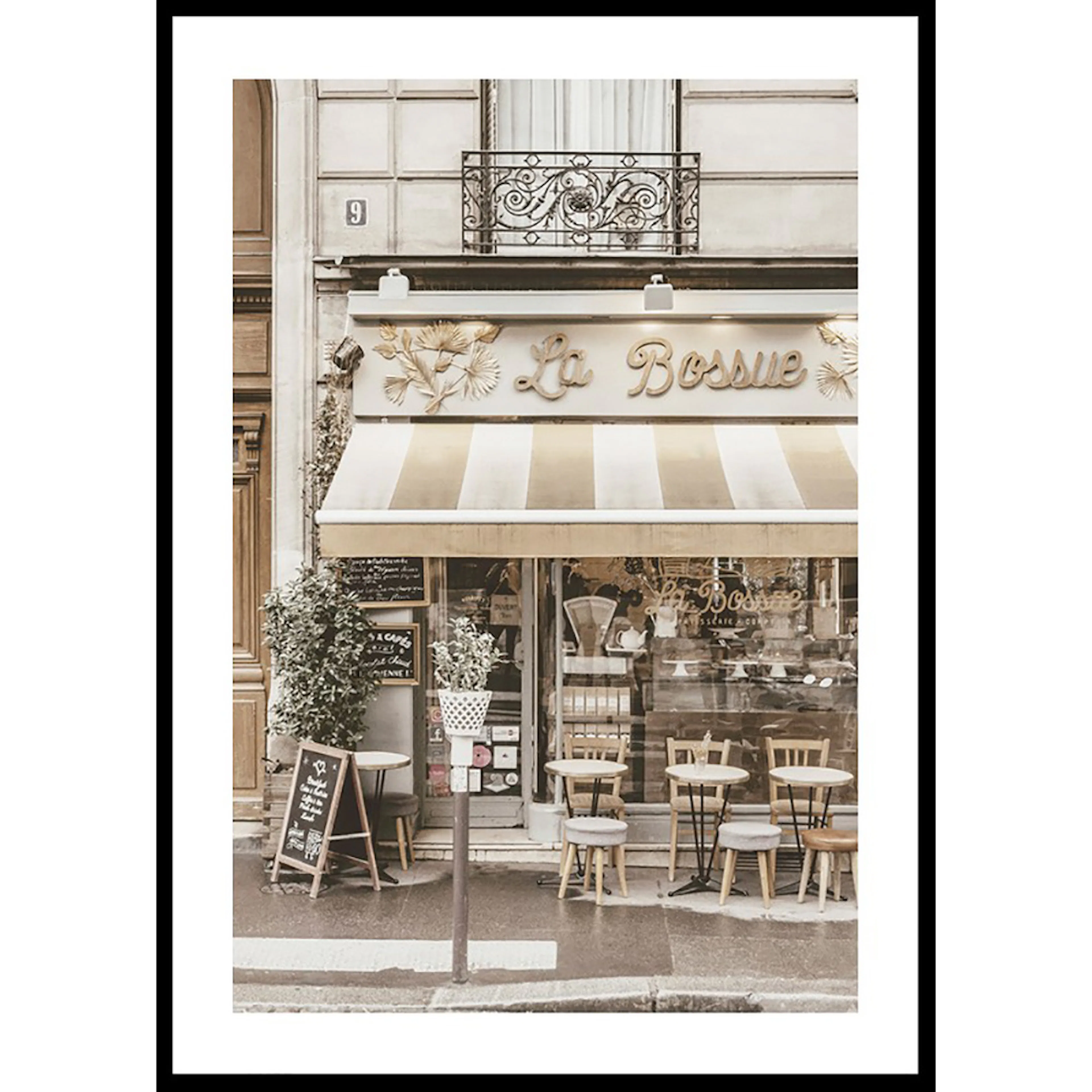 Poster Gallerix Cafe in Paris
