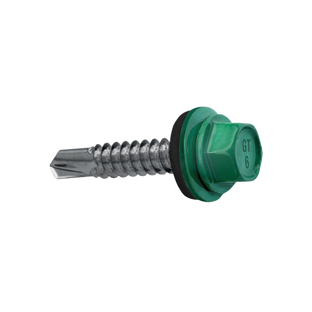 Sandwichpanelskruv Gunnebo Fastening GT6 ELFÖRZINKAD 6,3x25 Med bricka