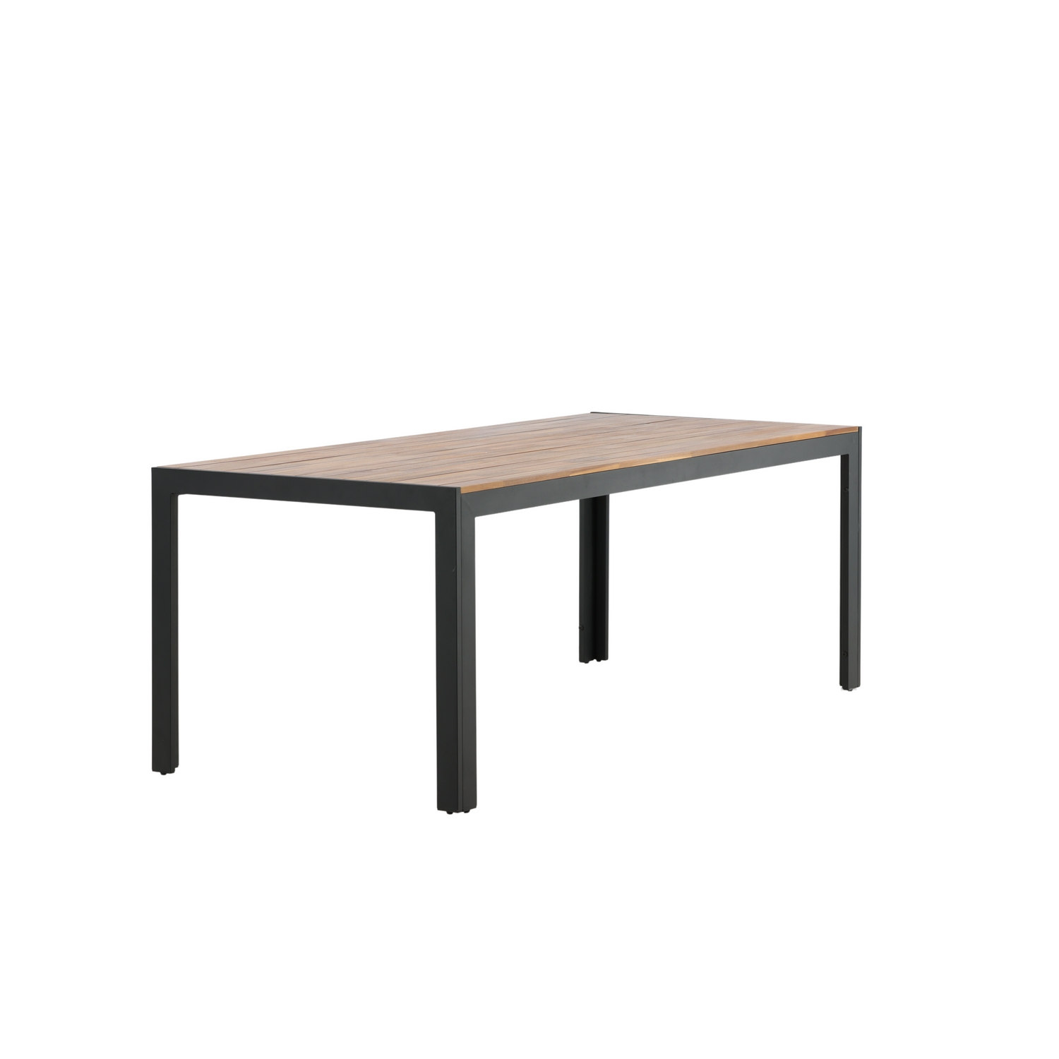 Bois Dining table 200*100cm  - Black Legs / Acacia Akacia/Svart