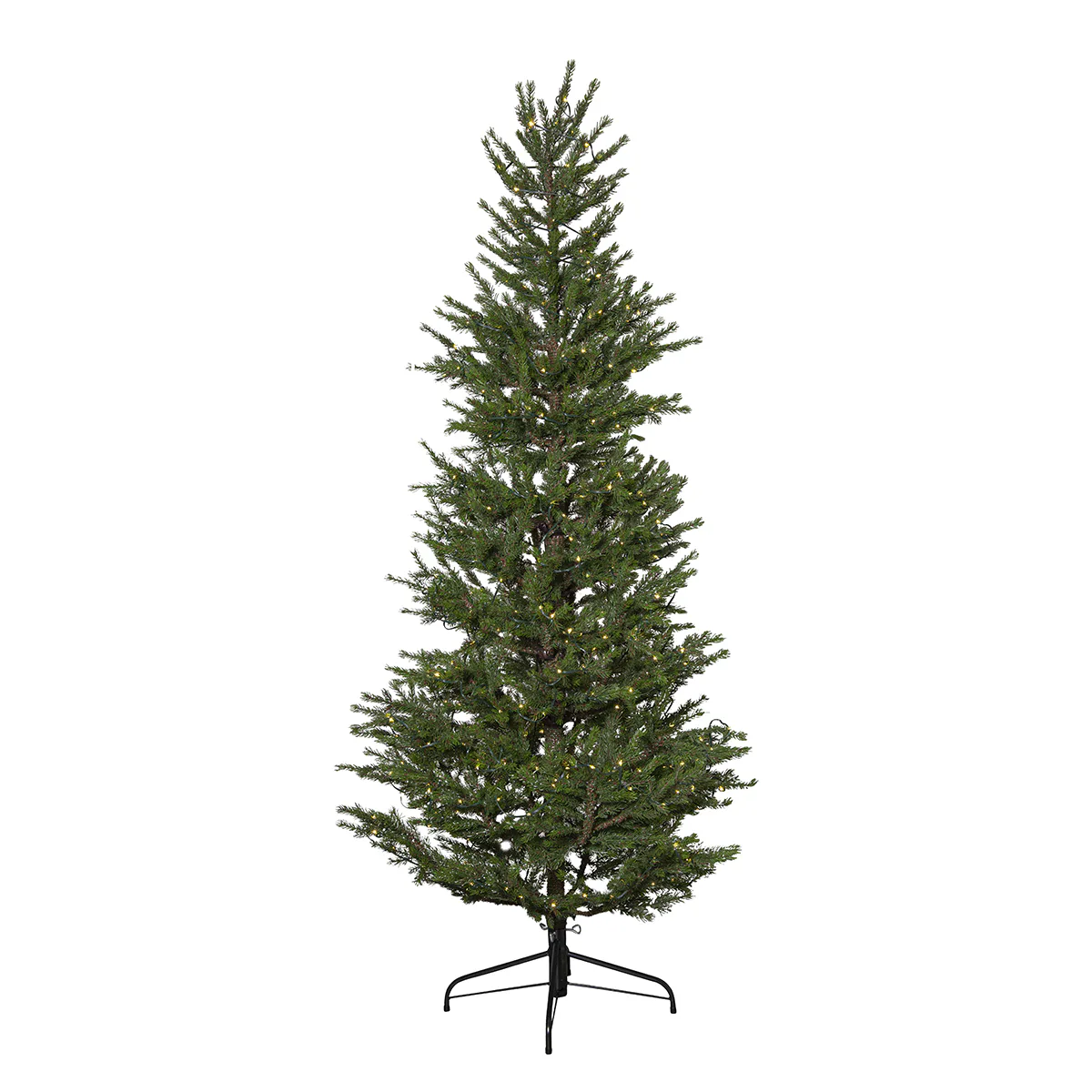 Plastgran Star Trading Malung med LED-belysning 200 cm