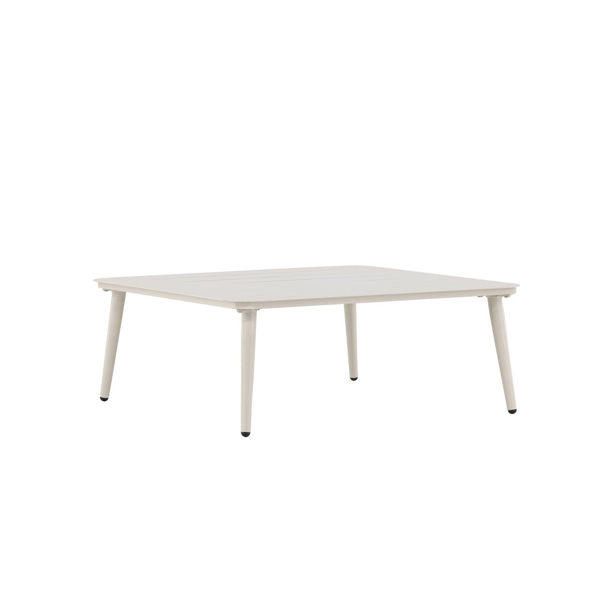 Soffbord Venture Home Lina Beige Utomhusbord Aluminium 90x90cm