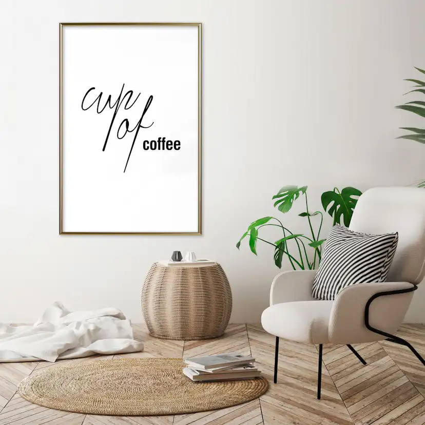 Poster Artgeist Affisch Cup of Coffee
