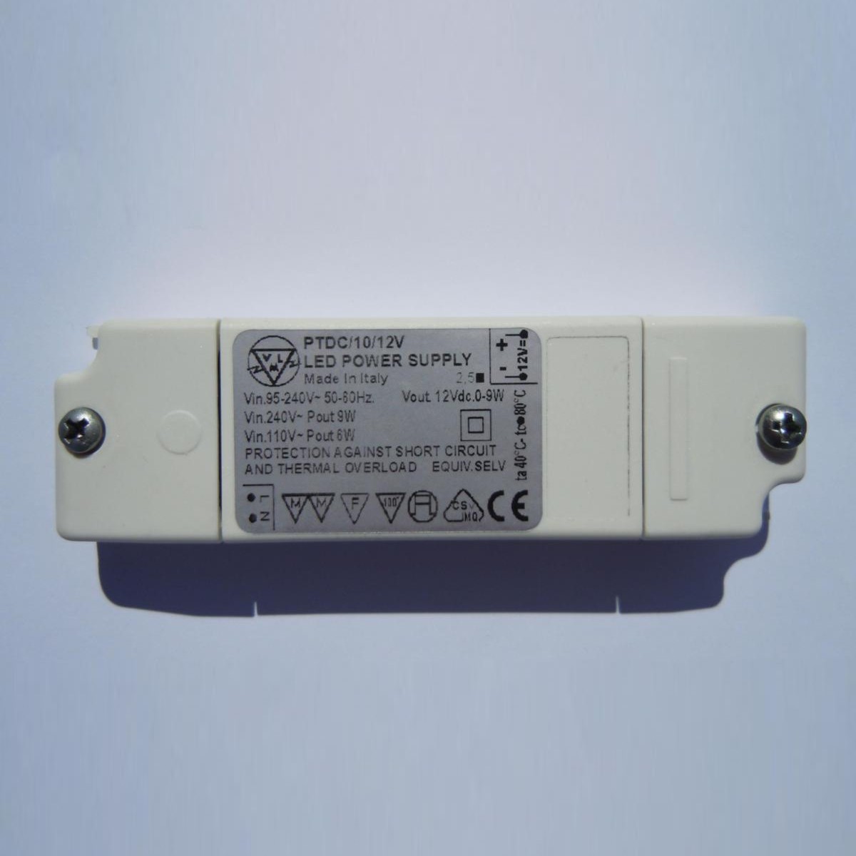Belysningstrafo Westal 10W/12V LG012