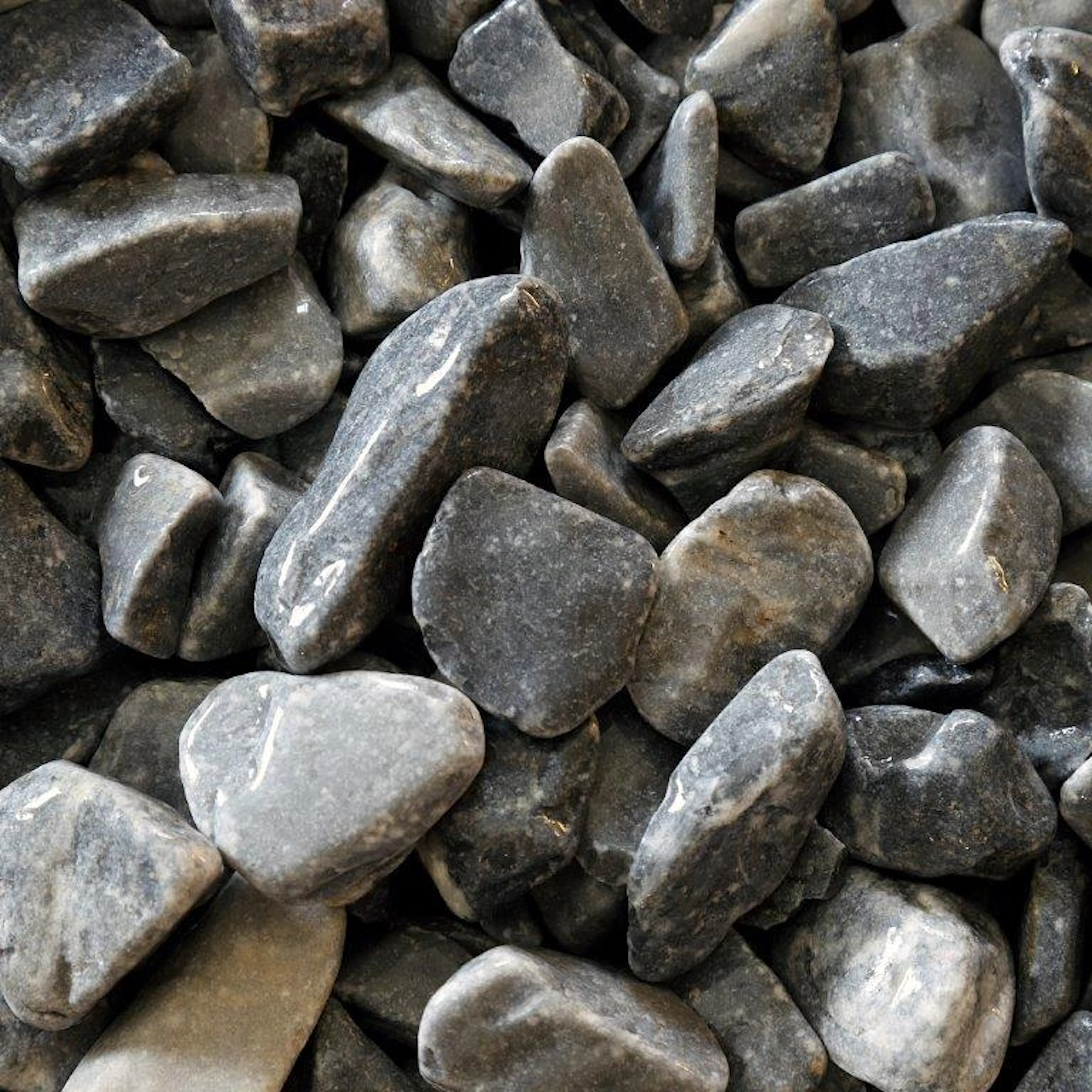Dekorsten Magrab Krossprodukter Grå Pebbles 16-35 mm, 1000 kg Säck