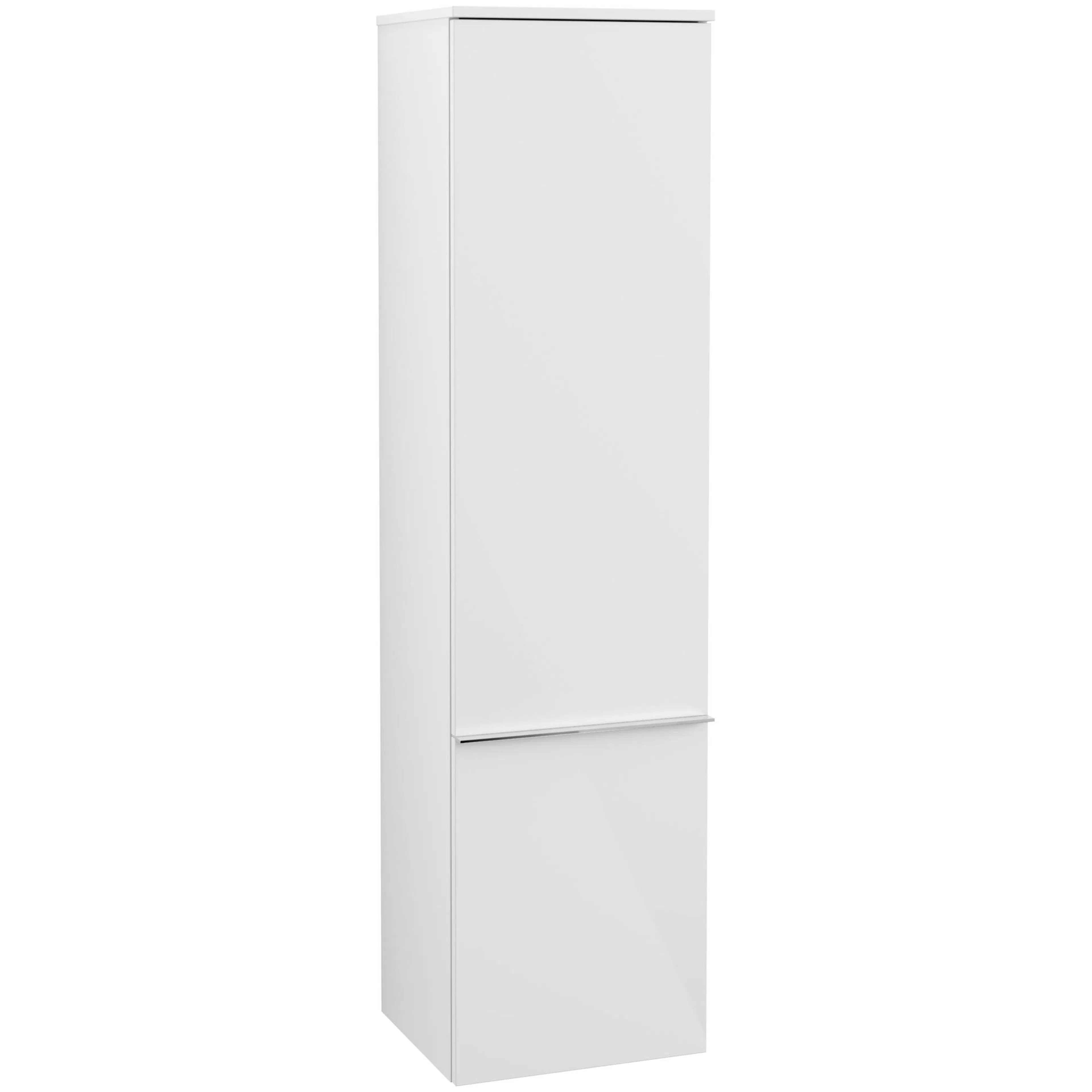 Högskåp Villeroy & Boch Venticello A95101DH Vit Högblank, Gångjärn Vänster, Handtag: Krom