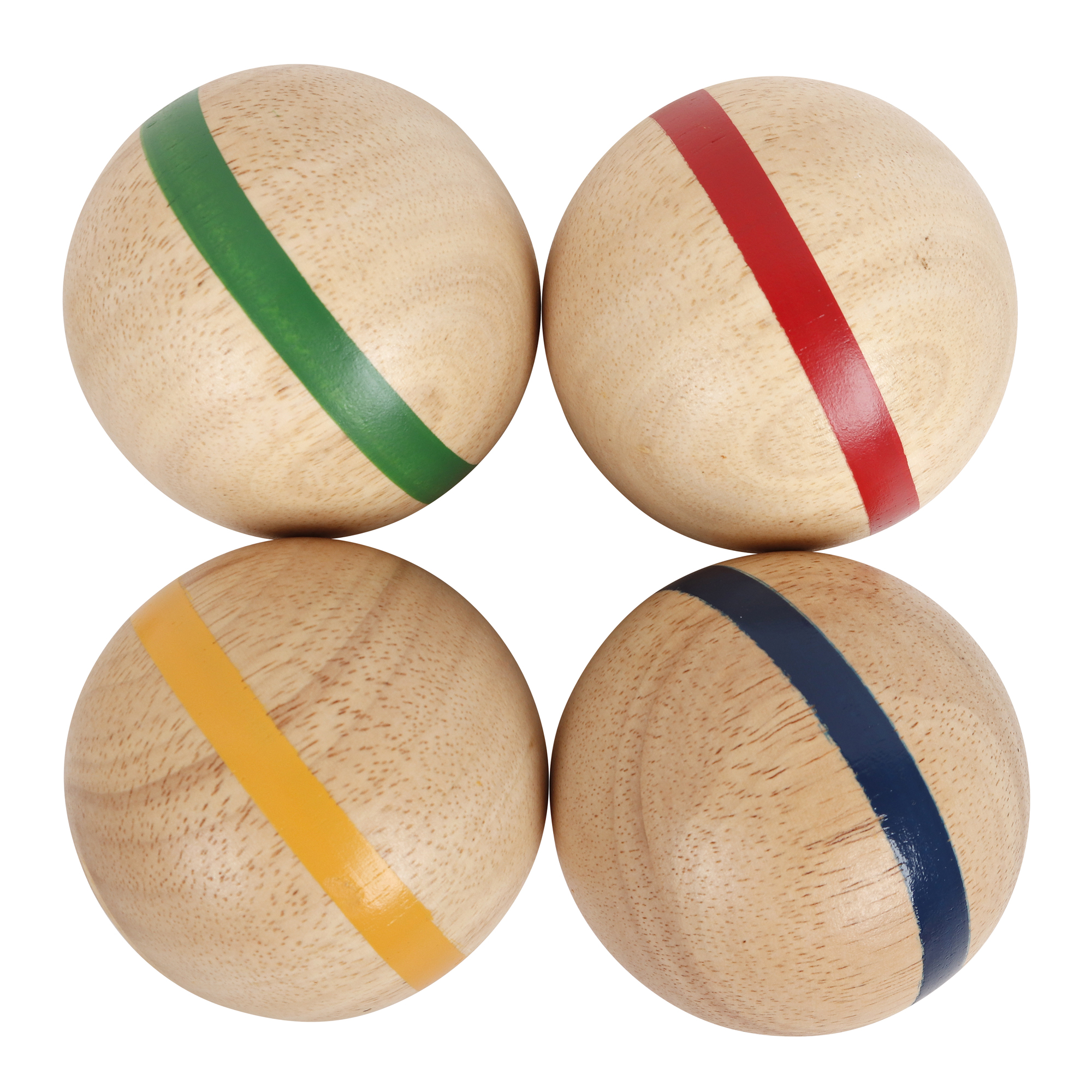 Krocket Home it Premium Krocketspel I Gummiträ För 4 Spelare