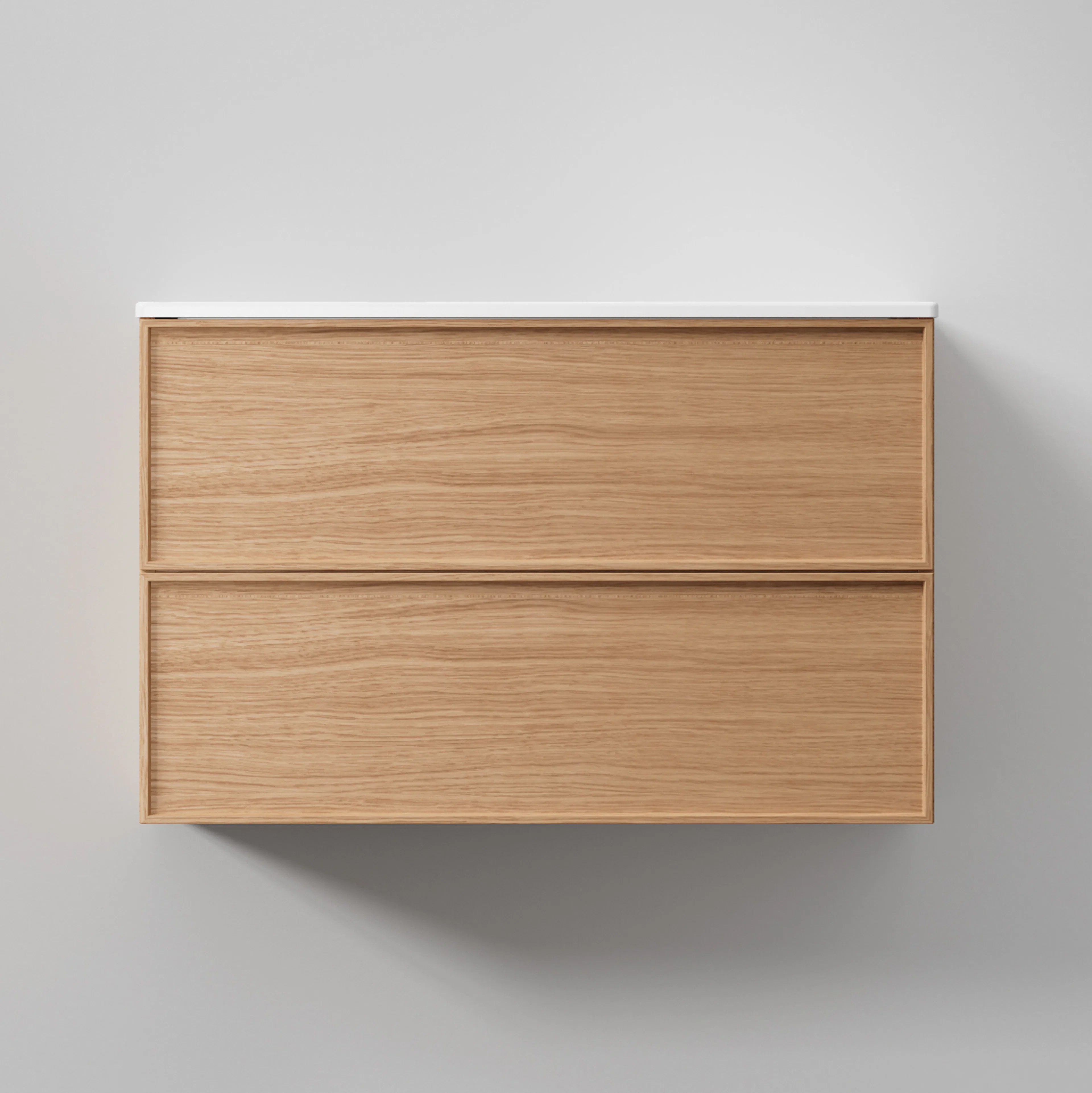 Kommod Core XS Nema 80 Natural Oak, 2 Lådor Natural Oak, 785x392x500 mm