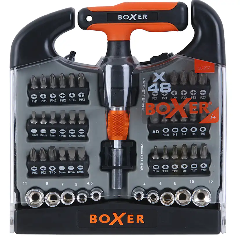 Hyls-/Bitsset Boxer 48-delar