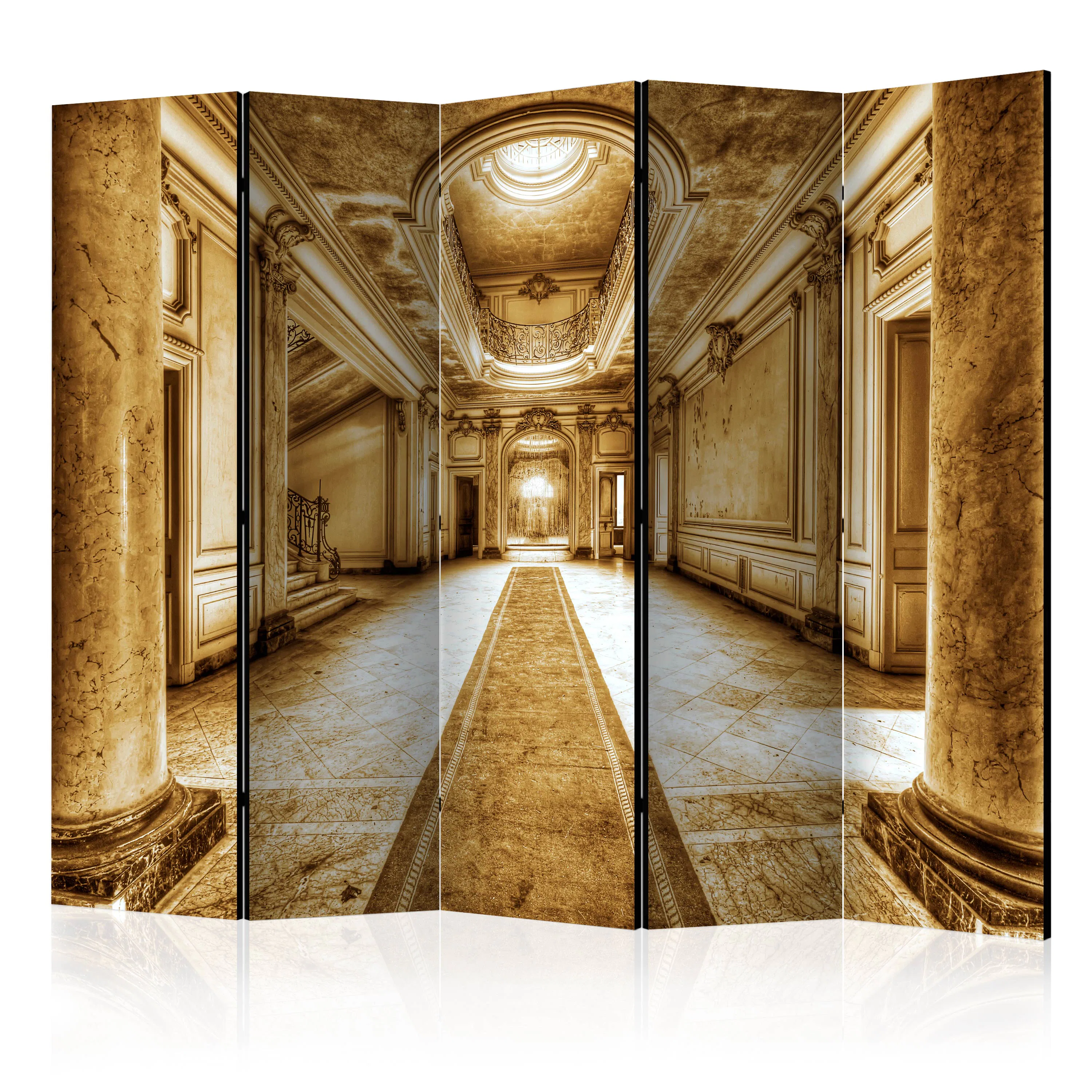 Rumsavdelare Arkiio Mystery Marble Sepia II 225x172 cm