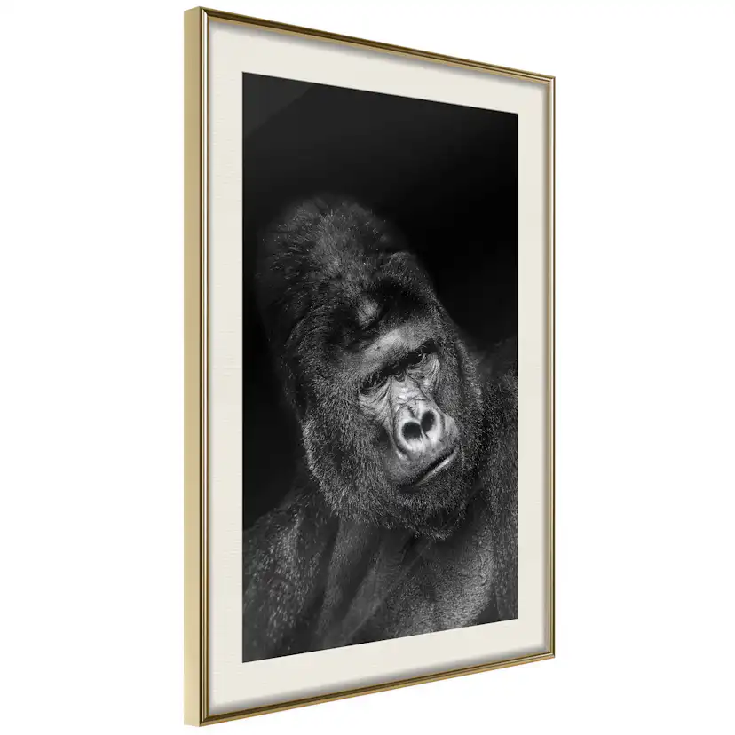 Poster Artgeist Affisch Gorilla