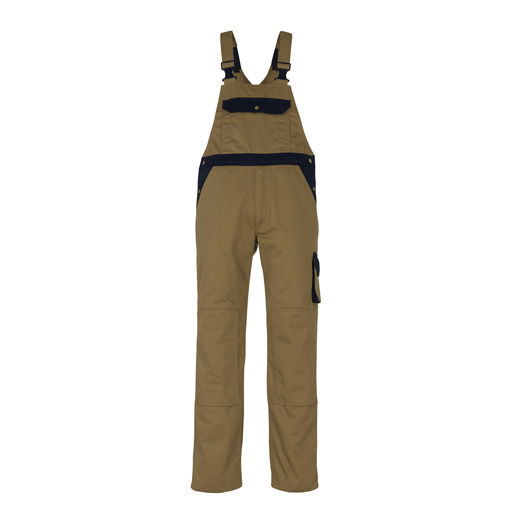 Mascot IMAGE Hängselbyxor med knäfickor 00969-430-51 Storlek: 82C52, Färg: Kaki/marin