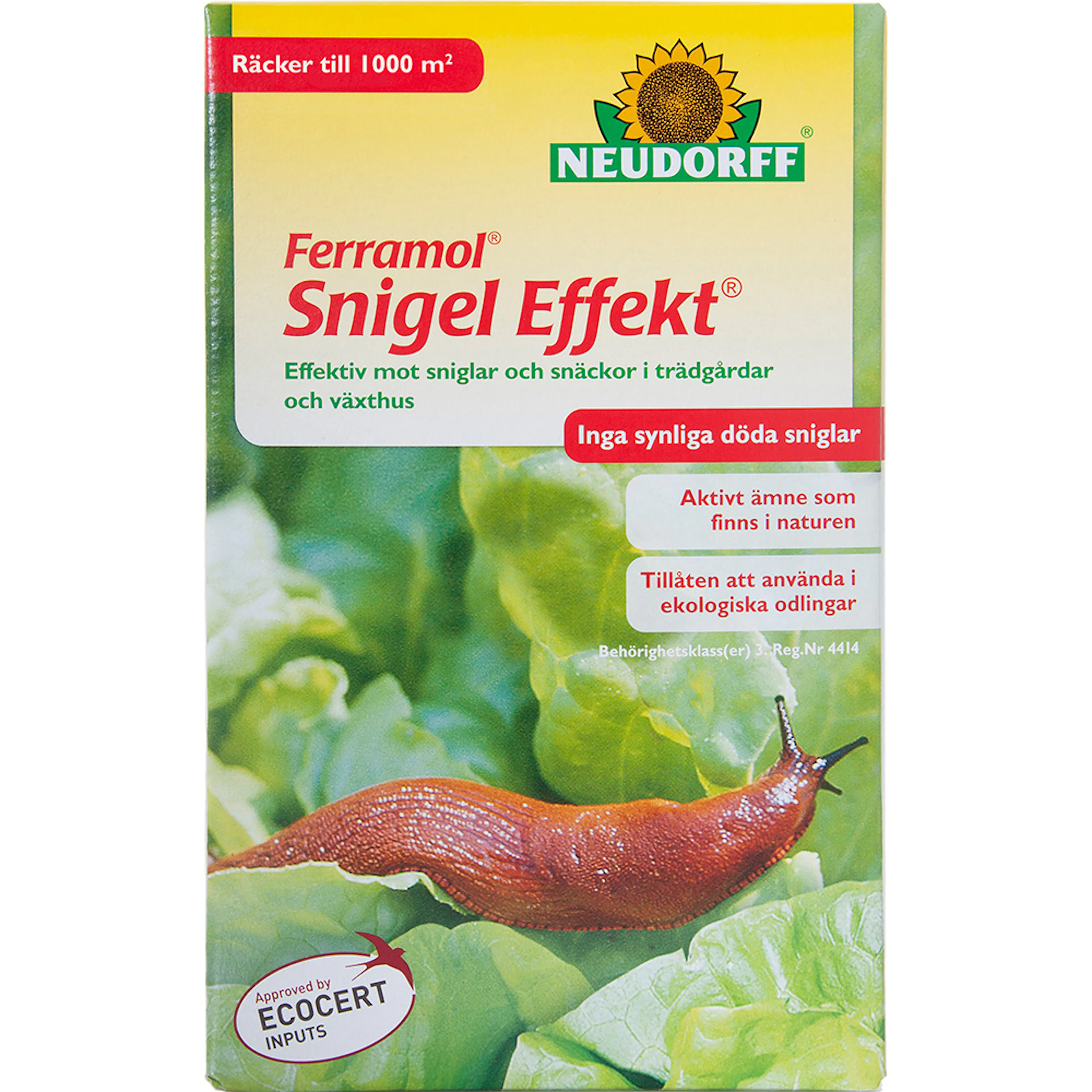 Snigelfälla Neudorff Effekt 2,5 kg Snigelfritt Sniglar