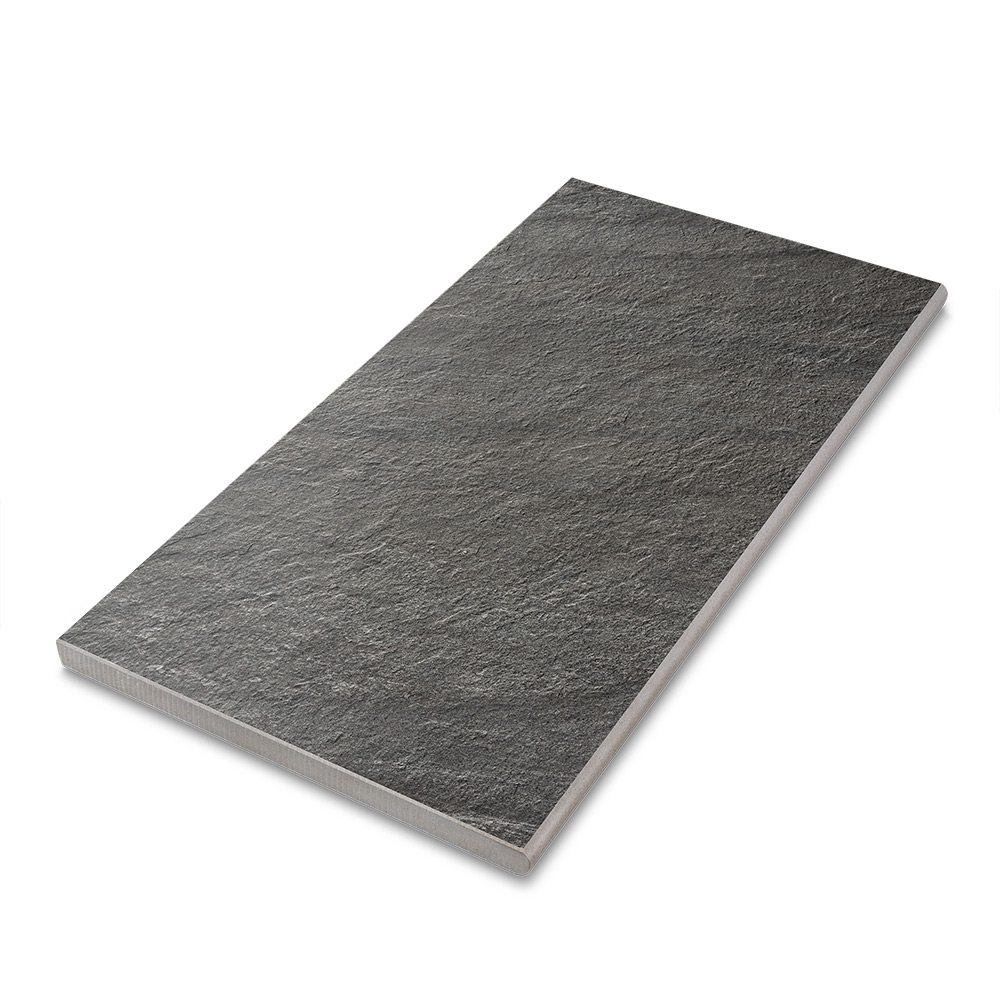 Uteklinker Bricmate Z Quartzit Black Poolside/step 30x60 cm