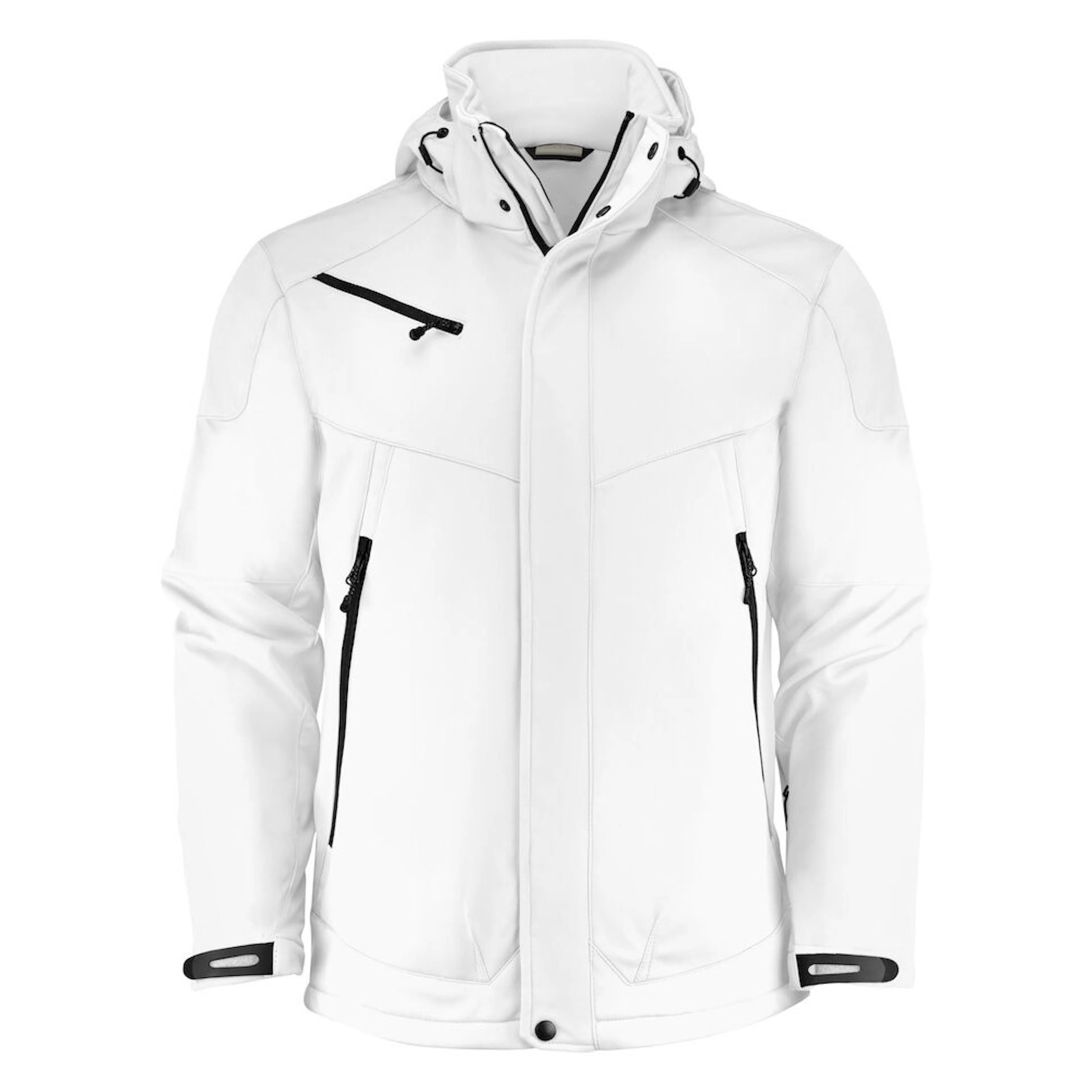 Printer Skeleton Softshell Jacket White S Storlek: S, Färg: Vit