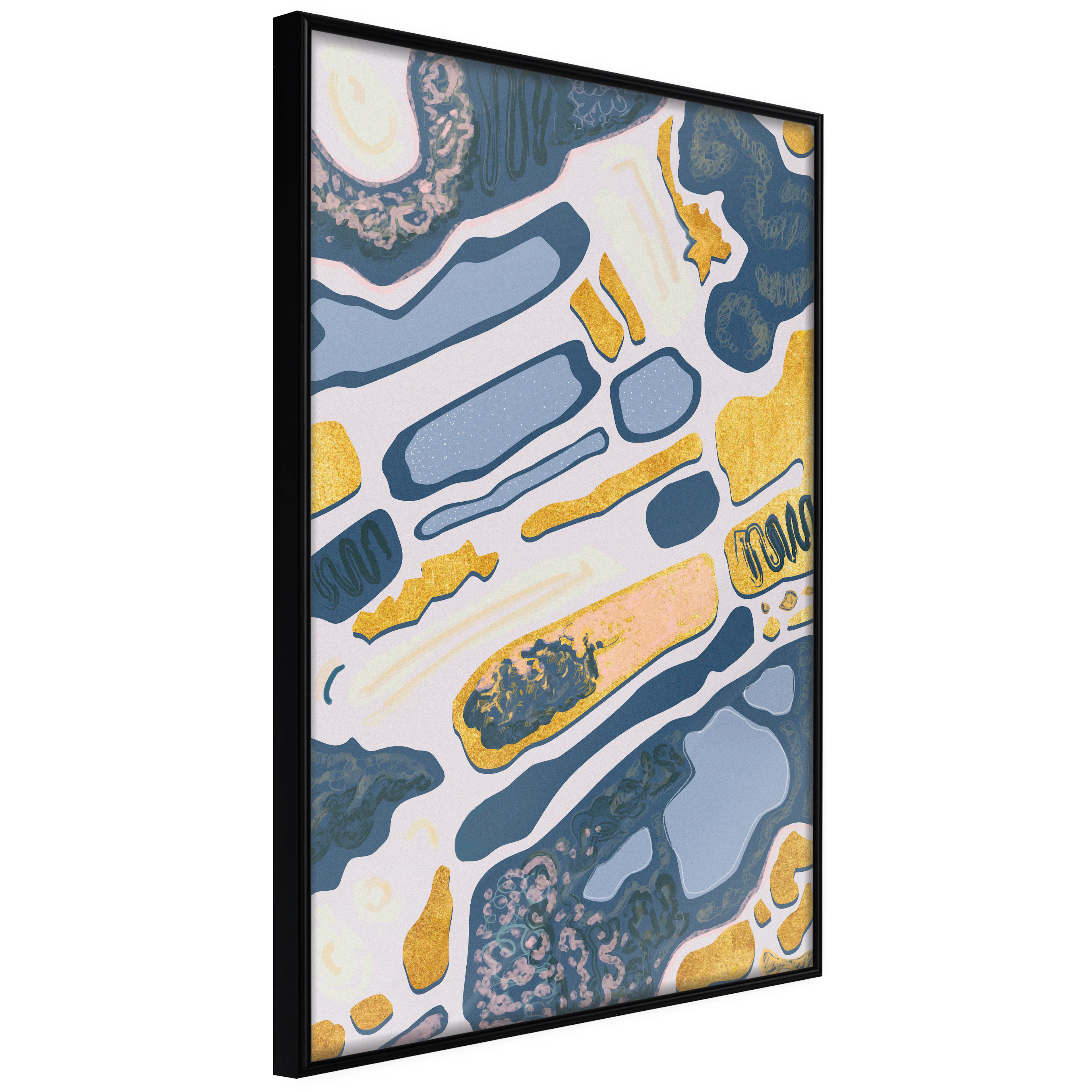 Affisch - Natura Organica [Poster] 40x60 Svart ram, 40x60 cm