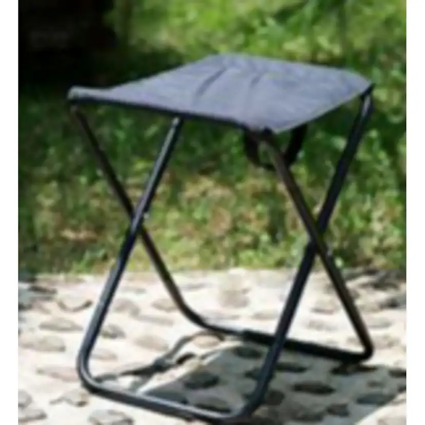 Campingstol Briv Svart Hopfällbar För Tält