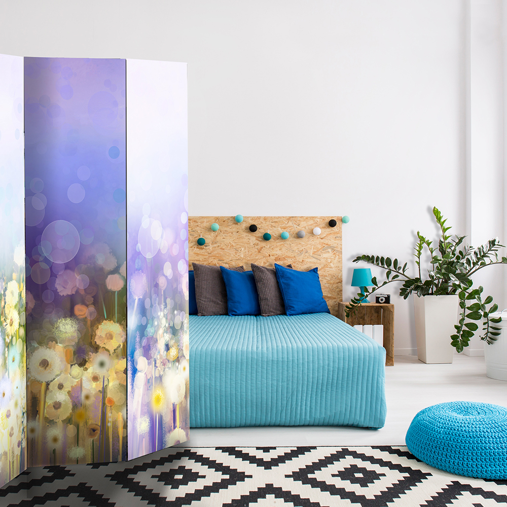 Rumsavdelare Skärmvägg Arkiio Painted Meadow 135x172 cm