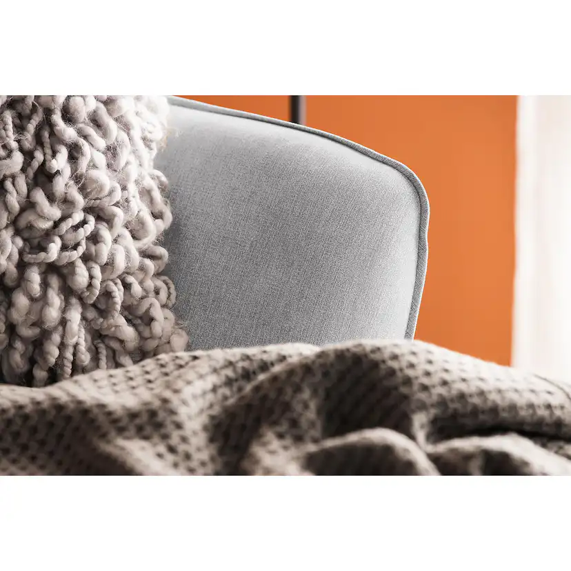 Trend Lyx U-soffa med Divan Höger Ljusgrå