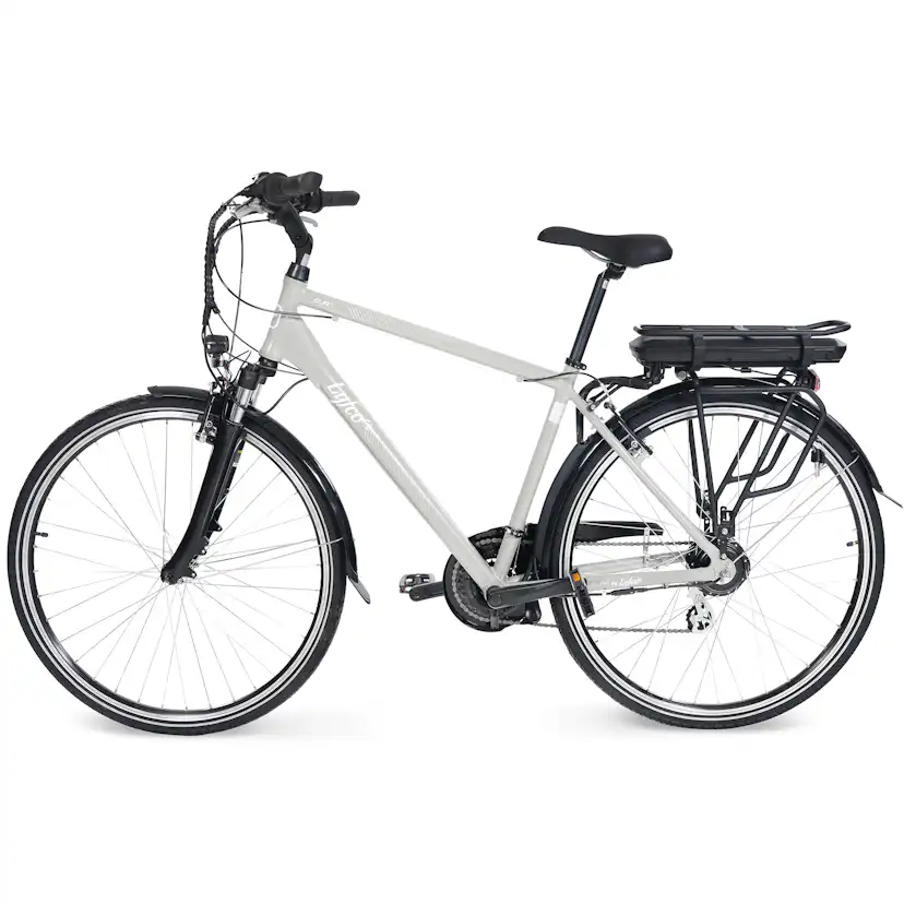 Elcykel Lyfco Herr 28" - Elian 10,4 Ah Silver