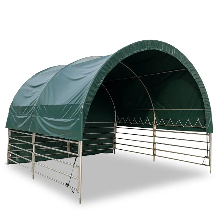 Vindskydd Lyfco 4x4m 500g/m² PVC Grön