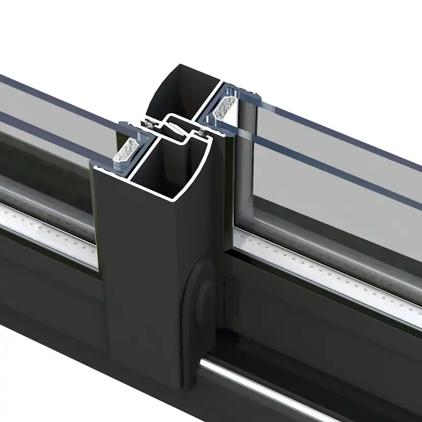 Ines 11,1 m2 Slide Plus PNT7042A2 Ljusgrå/Antracit