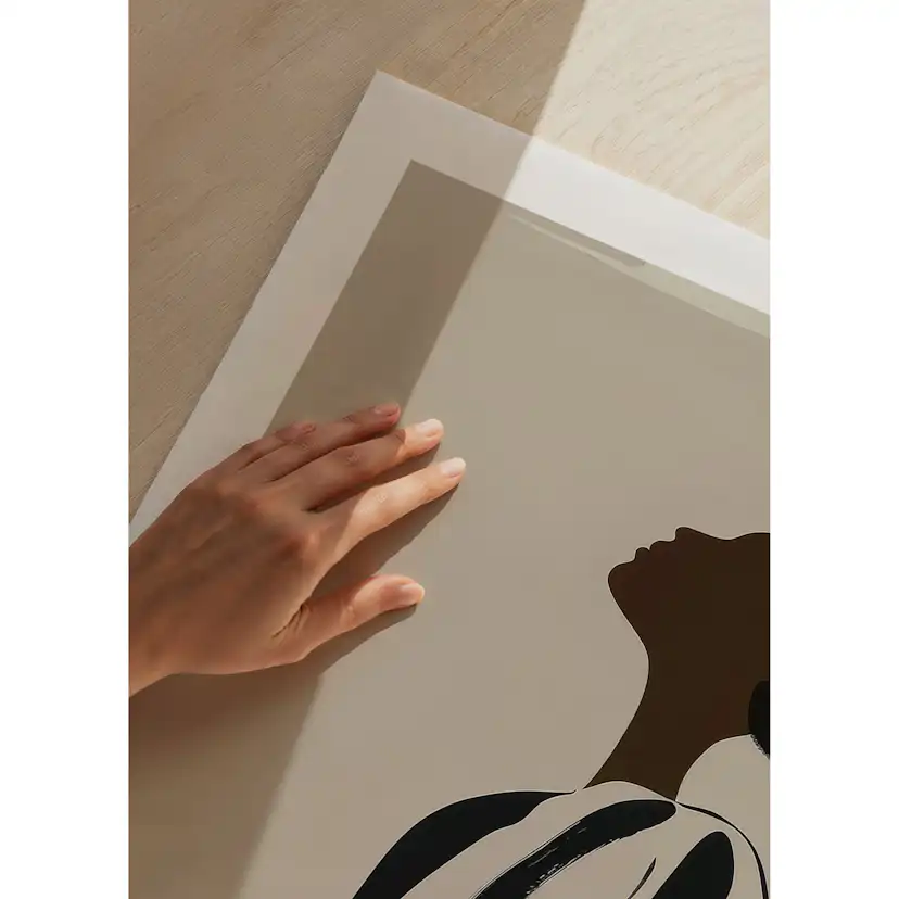 Poster Gallerix Gouache Femelle