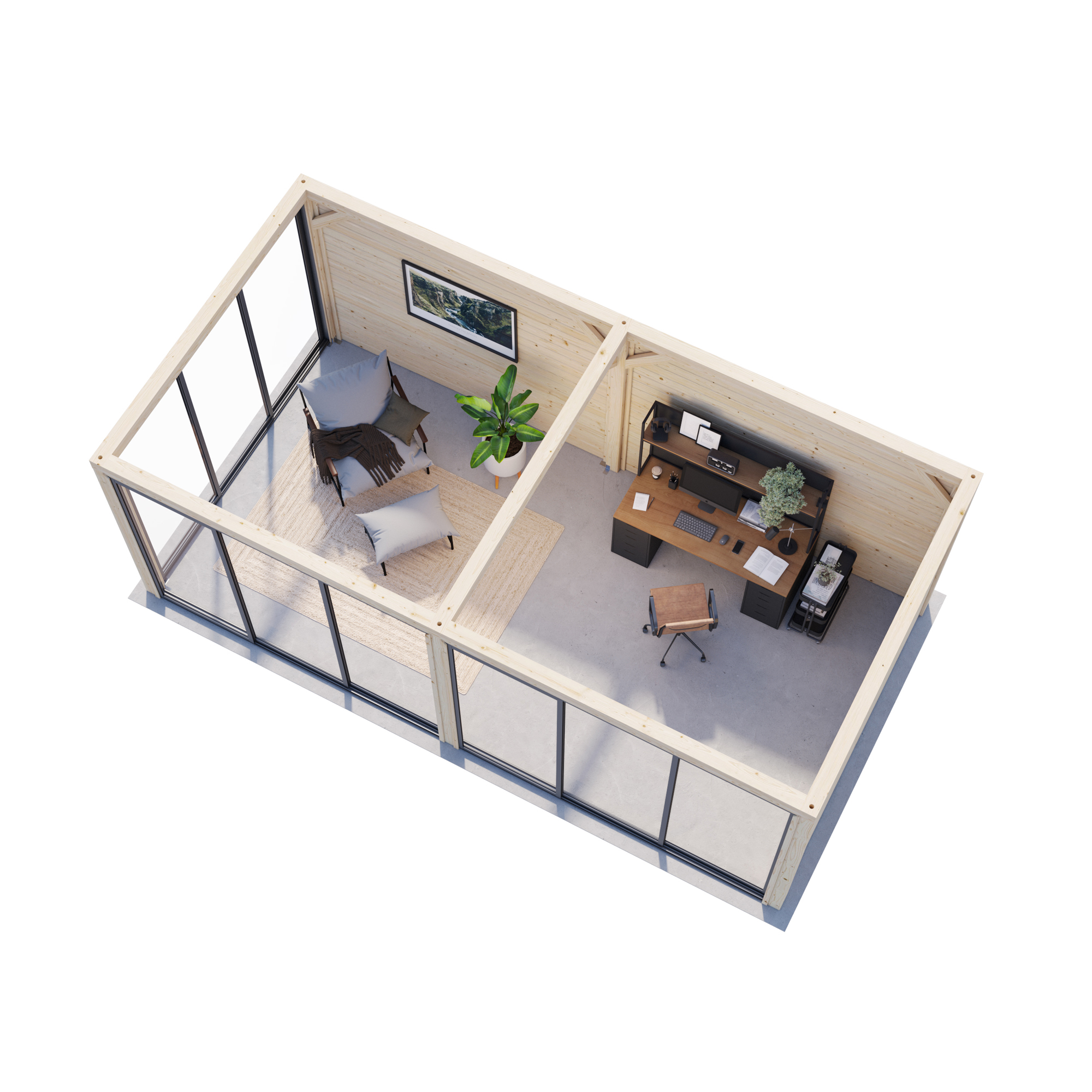 Uterum Palmako Lenna 16,6 m2 Set 702 Slide Plus