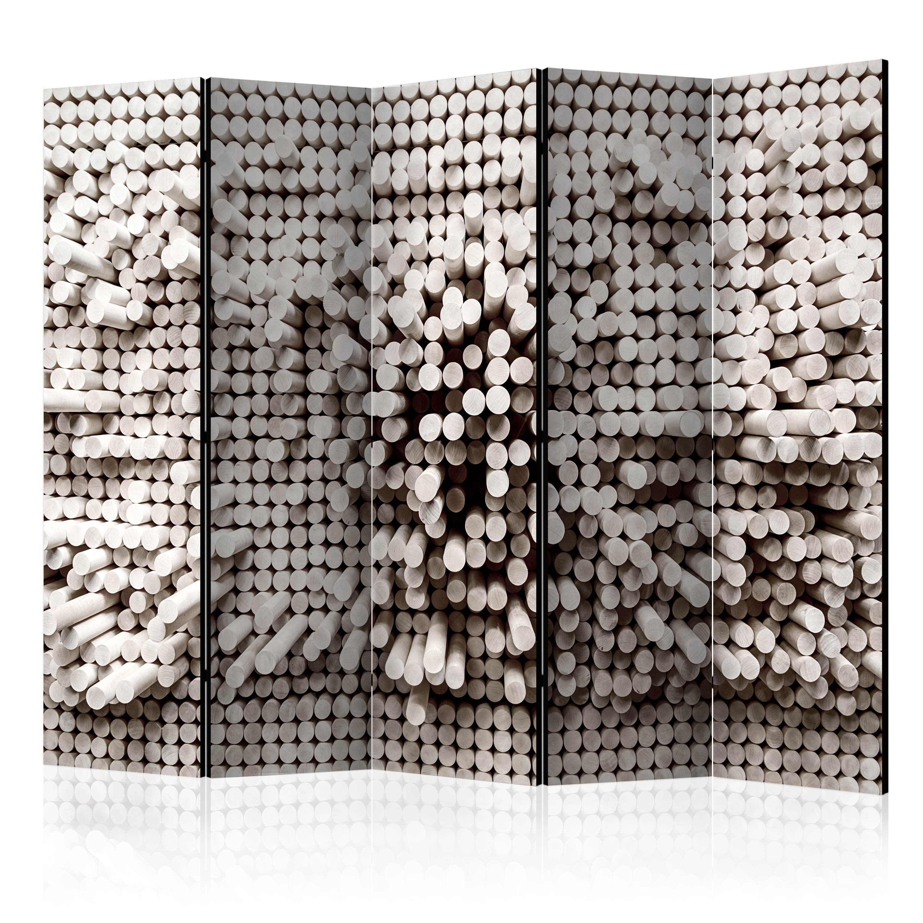 Rumsavdelare Arkiio White Fortress II 225x172 cm