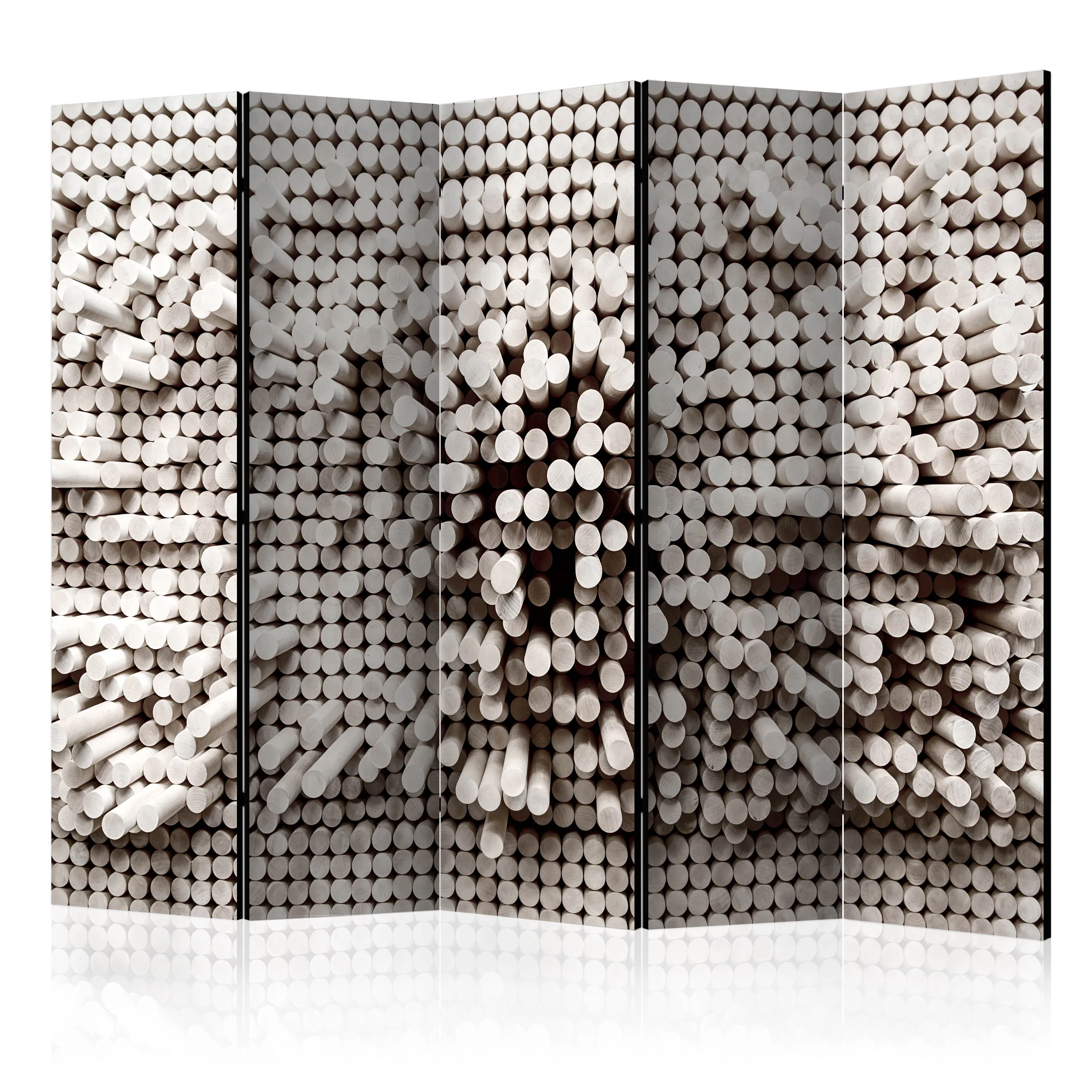 Rumsavdelare Arkiio White Fortress II 225x172 cm