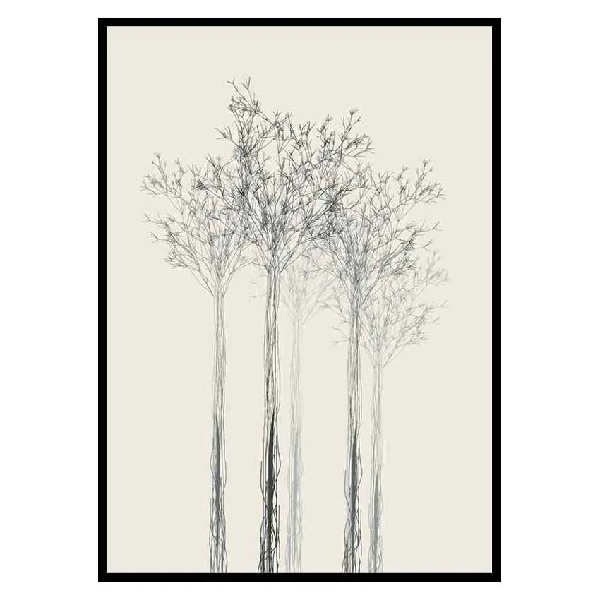 Poster Gallerix Sketched Trees