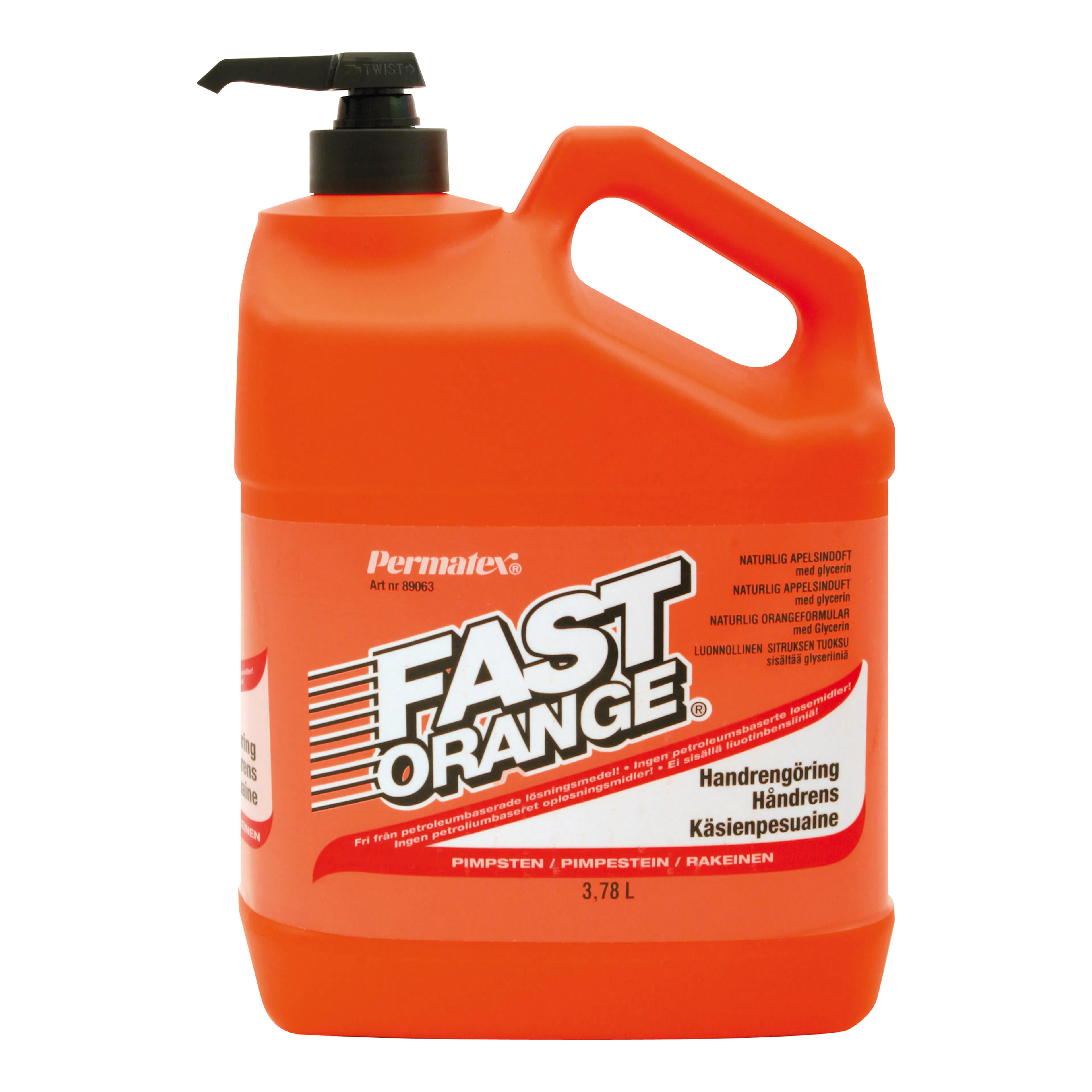 Handrengöring Permatex Fast Orange Handrengöring 3,78L