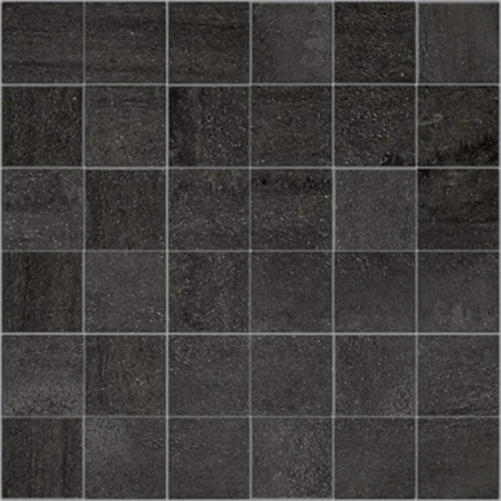Klinker Lhådös Copy Nero Mosaik Lhådös 5x5 cm Matt