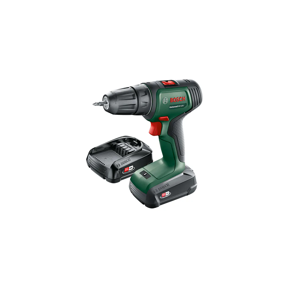 Borrskruvdragare Bosch Power Tools UniversalDrill 18 2x1,5Ah