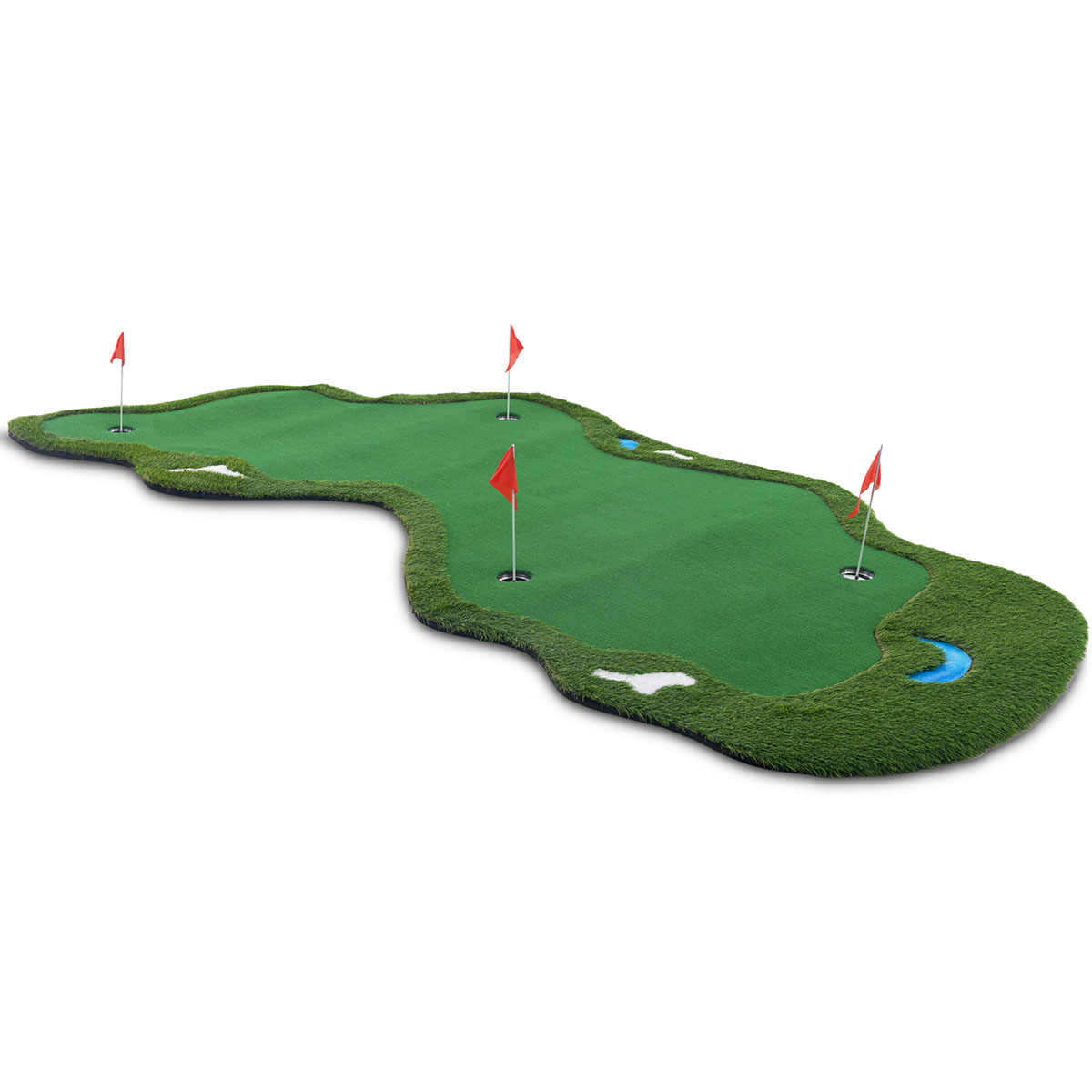 Golfmatta Lyfco Pro Chipping-area och Vattenhinder 4x2m