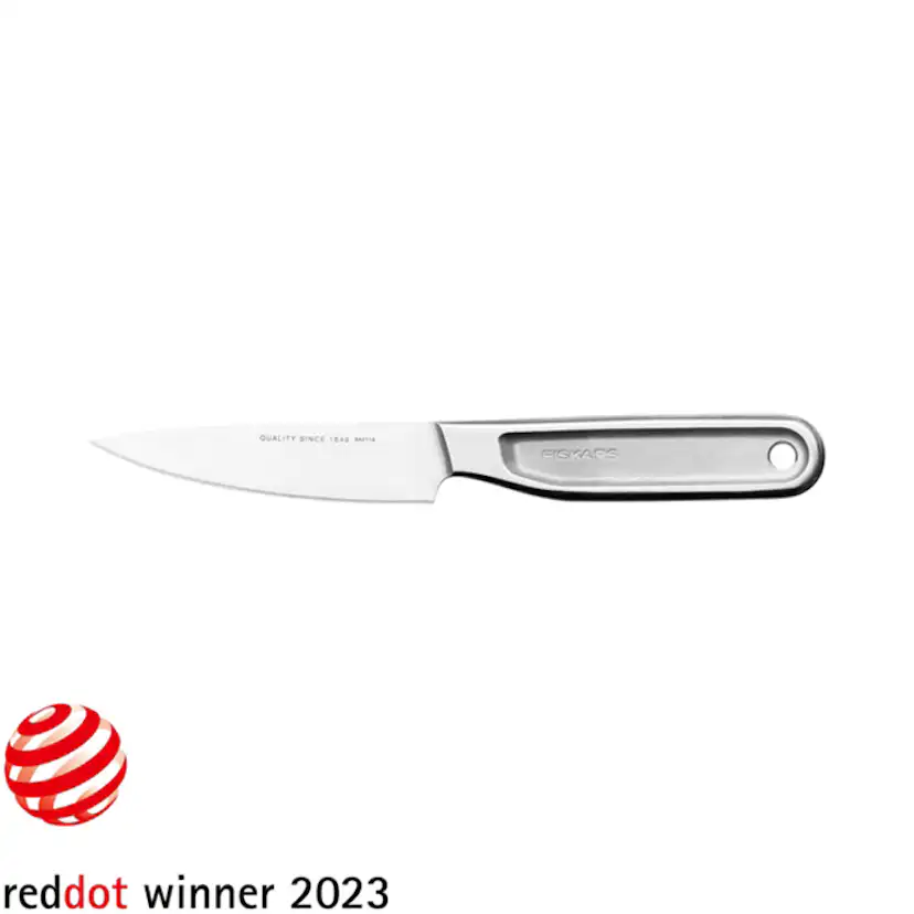 Fiskars All Steel 10 cm – Grönsakskniv i Premium Rostfritt Stål