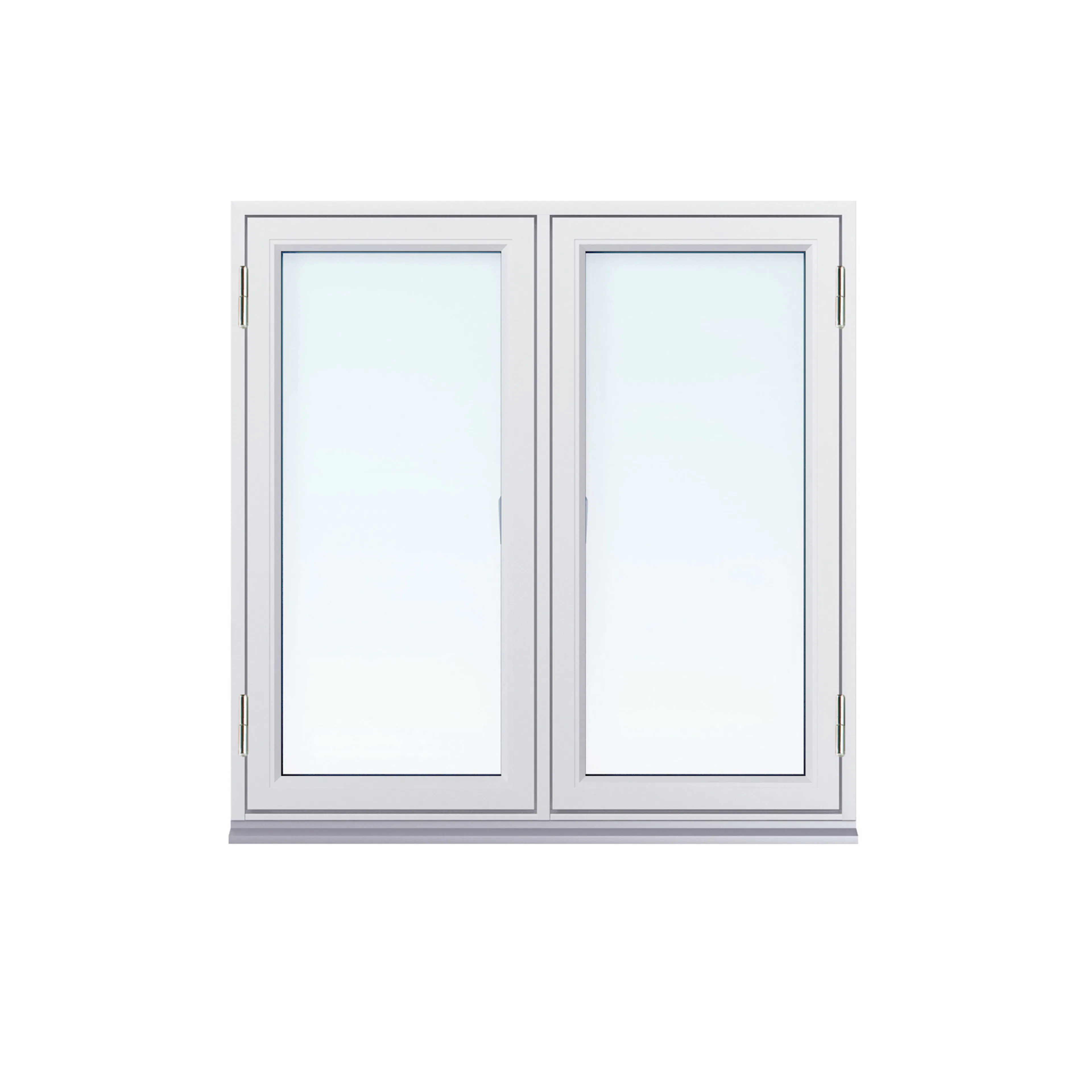 SF Sidohängt Balans 3-Glas Aluminium 100x60 2-Luft BxH 100x60 cm