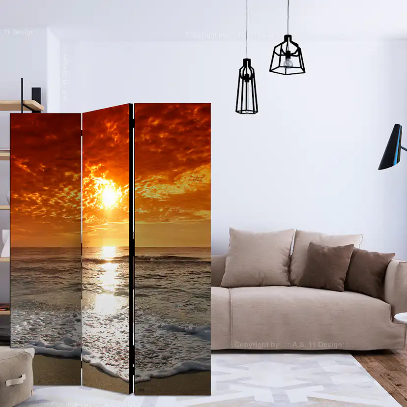 Rumsavdelare Skärmvägg Arkiio Marvelous Sunset 135x172 cm