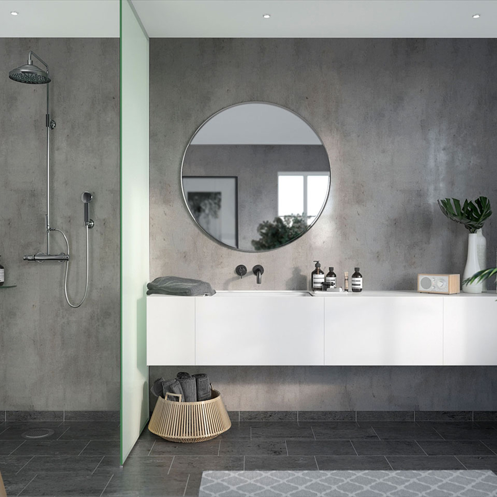 Våtrumsskiva Fibo Lentini Grey 8053-M00 STN