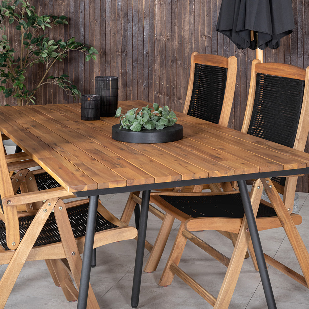 Matgrupp Venture Home Chane med 4 Peder Matstolar