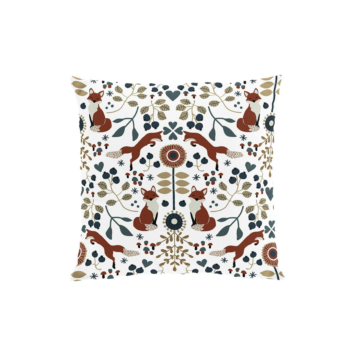 Kuddfodral Arvidssons Textil Rävstigen