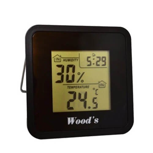 Hygrometer Wood’s WHG-1 För Mätning av Luftfuktighet och Temperatur